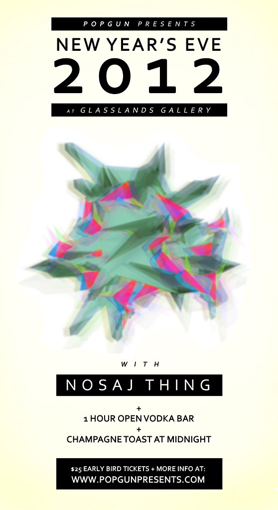 PopGun New Year's Eve Party 2012: NOSAJ THING